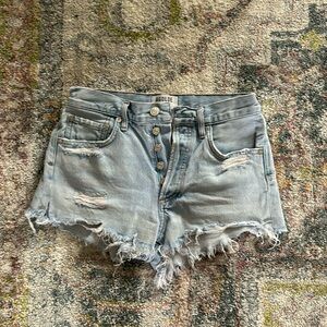 Agolde denim shorts!